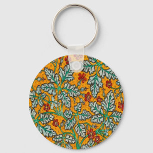 Betty's Yellow Flowers Key Ring