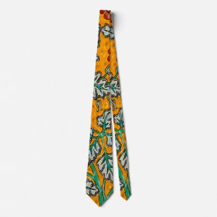 Betty's Yellow Flowers Tie