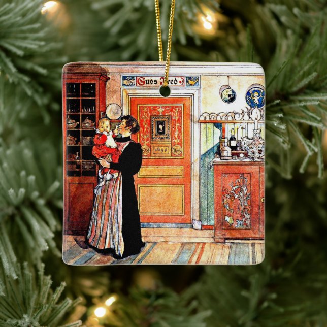 Between Christmas and New Aco,  Ceramic Ornament (Tree)