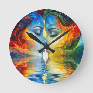 Between Mirror and Memory Round Clock