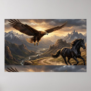 Between Sky and Stone Poster