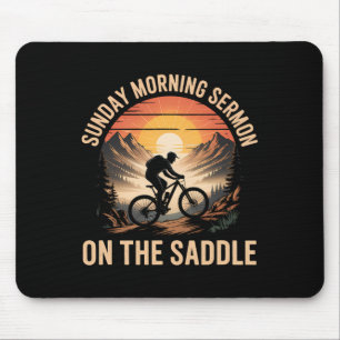 Between Soccer And Chores Mountain Biking Dad  Mouse Pad