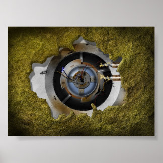 Between Technology and Nature Poster