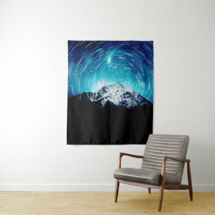 Between the galaxy and the mountain tapestry