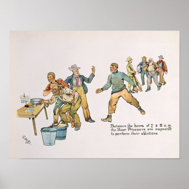 Between the hours of 7 and 8 a.m. poster (Front)