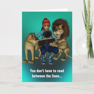 Between the Lions Birthday Card
