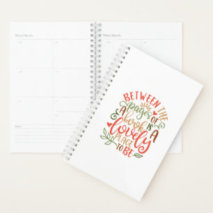 Between The Pages Of Book Ideas Planner