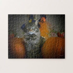 Between the Pumpkins Jigsaw Puzzle