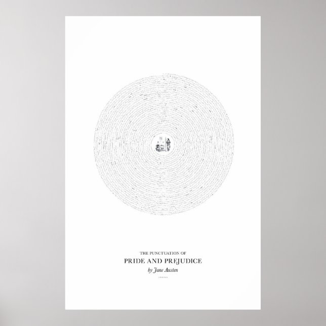 Between the Words: Pride and Prejudice Poster (Front)