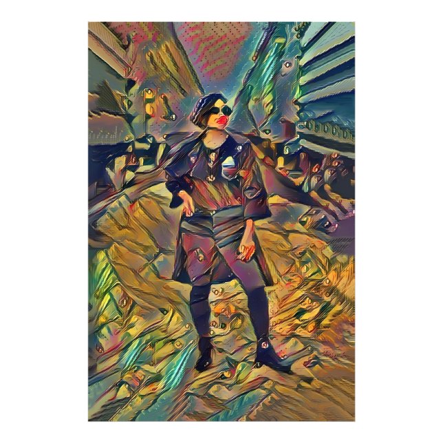 Between Trains Photo Print (Front)