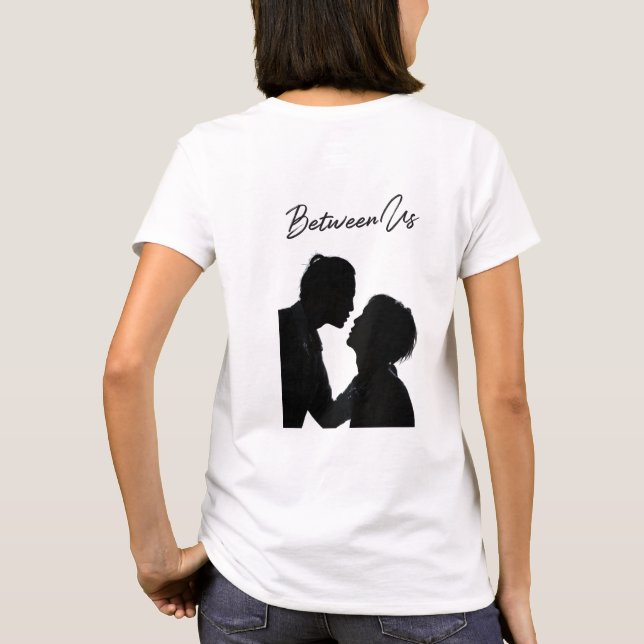 Between us women's t-shirt (Back)