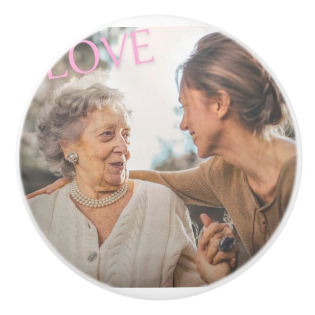 Beutiful image ceramic knob (Front)