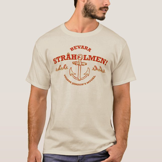 Bevara Stråholmen T-Shirt (Front)
