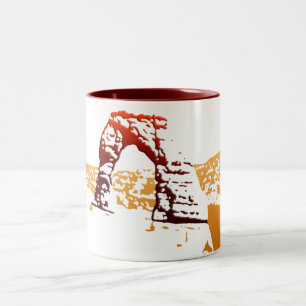 Beveled Delicate Arch Mug