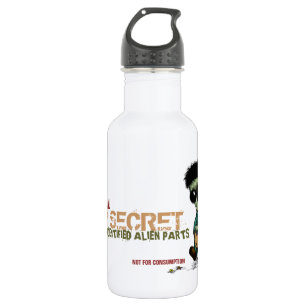 Beverage Bottle, Humourous Alien Top Secret 532 Ml Water Bottle