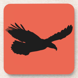 Beverage Coaster with Flying Eagle Custom Colours