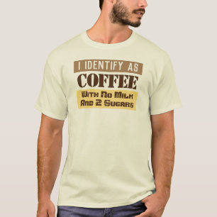 Beverage Instructions as Identity T-Shirt