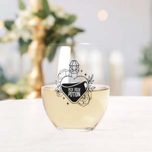 Beverage Style: Stale Wine Glass, Set Stemless Wine Glass