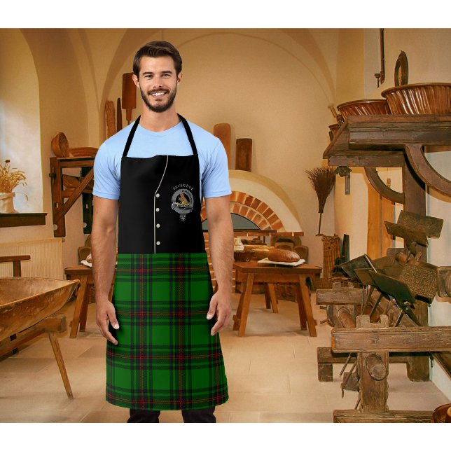 Beveridge Clan Badge & Tartan Kilt Apron (Creator Uploaded)