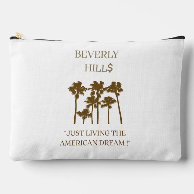Beverly Hills American Dream Luxury Large Pouch (Front)