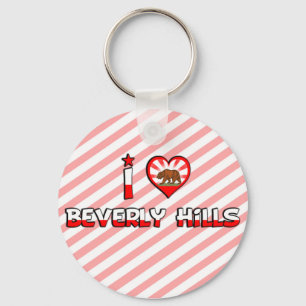 Beverly Hills, CA Key Ring
