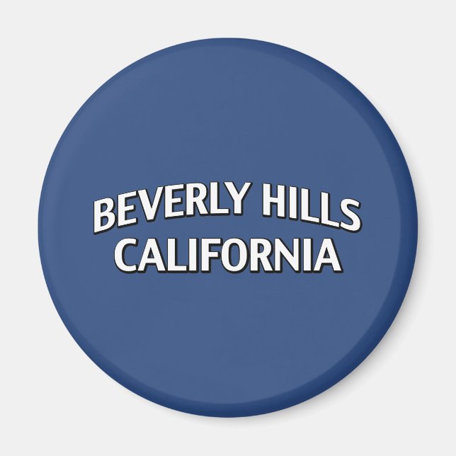 Beverly Hills California Magnet (Front)