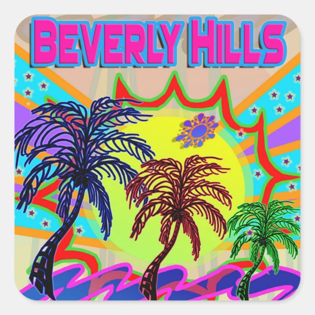Beverly Hills Eternal Sticker (Front)