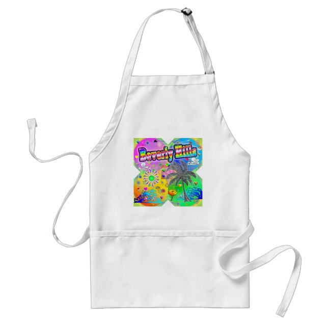 Beverly Hills Quadro Seasons Apron (Front)