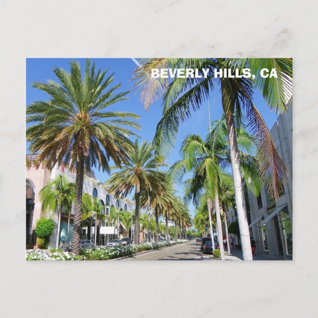 Beverly Hills, Rodeo Dr. Postcard! Postcard (Front)