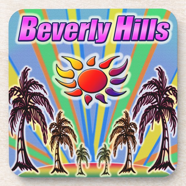 Beverly Hills Summer Love Coaster (Front)