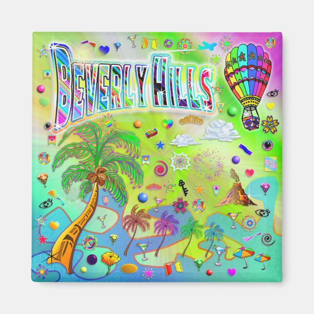 Beverly Hills Timeless Melody Magnet (Front)