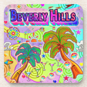 Beverly Hills Vacation Target Coaster