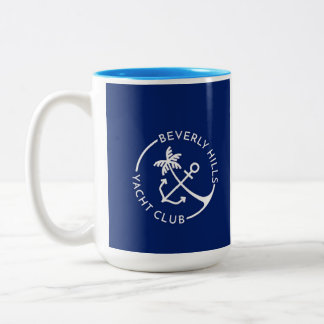 Beverly Hills Yacht Club two toned mug 