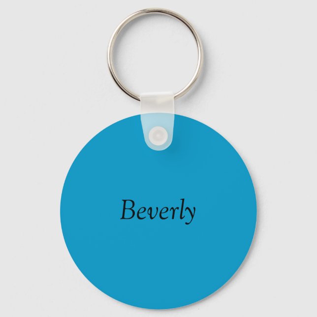 Beverly Key Chain (Front)