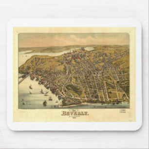Beverly, Massachusetts in 1886 Mouse Pad