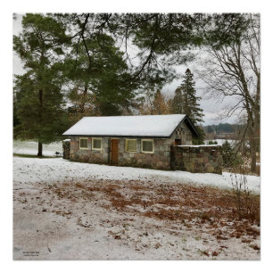 Bewabic State Park, Crystal Falls, MI Poster