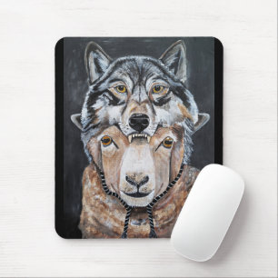 Beware False Alphas Painting by Alfred Fox Mouse Pad