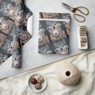 Beware False Alphas Painting by Alfred Fox Wrapping Paper