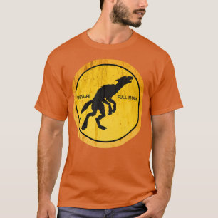 Beware Full Moon Werewolf Night T-Shirt
