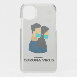beware of coronavirus iphone case
