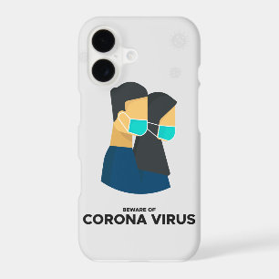 beware of coronavirus iphone case
