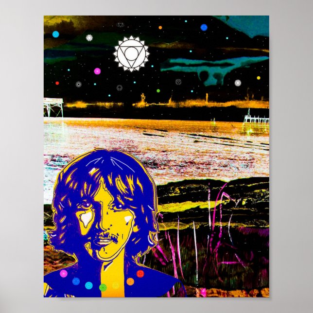 'Beware Of Darkness' George Harrison Art Print (Front)