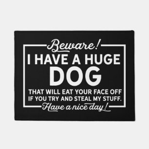 Beware of Dog Doormat