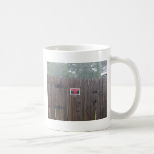 Beware of Dog Rain Coffee Mug