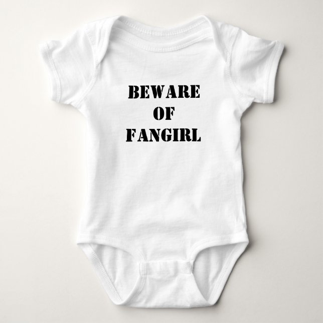 Beware of Fangirl Shirt (Front)