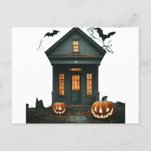 "Beware of Ghosts ghoul Postcard