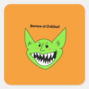 Beware of Goblins Sticker
