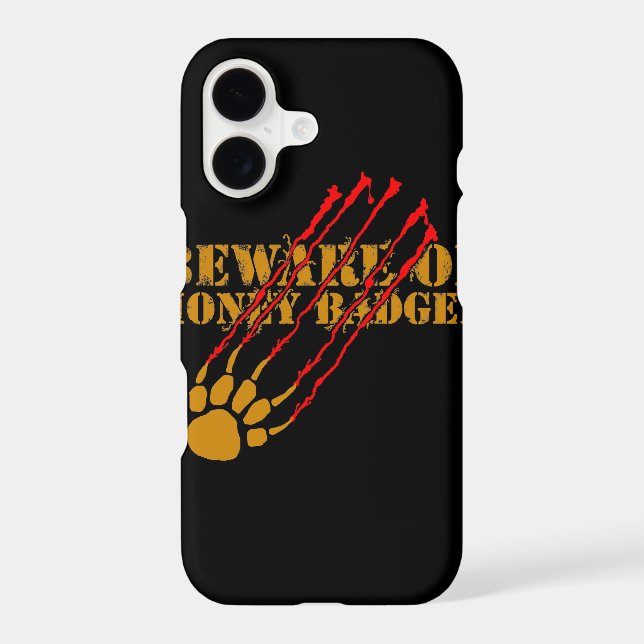 Beware of honey badger (Back)