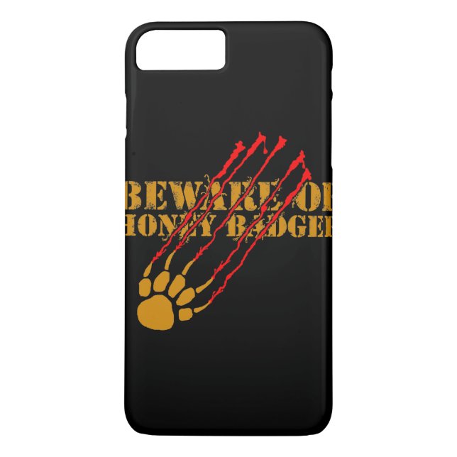 Beware of honey badger Case-Mate iPhone case (Back)