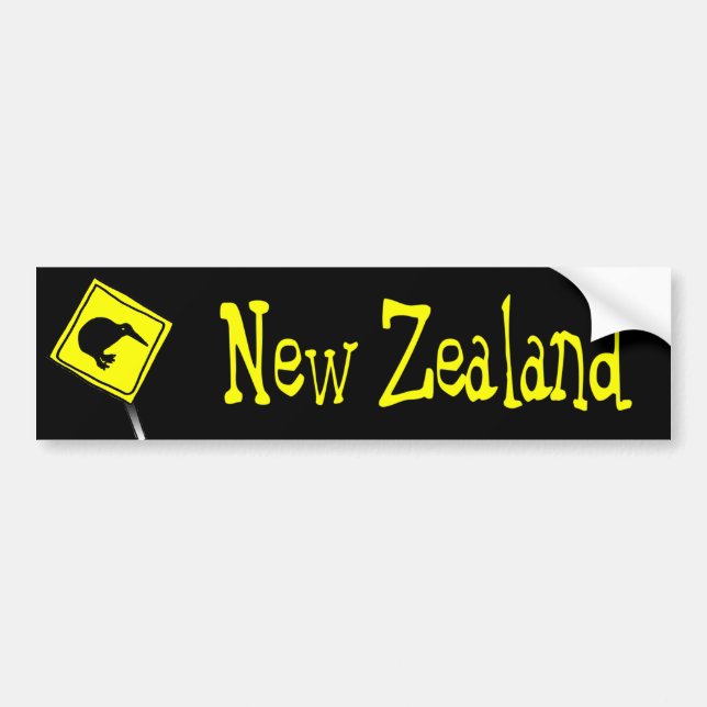 Beware of Kiwis Bumper sticker (Front)